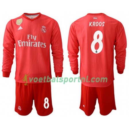 Real Madrid Kroos 8 Kind Third Tenue 2018-19 L/S